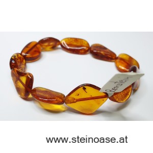 Armband Bernstein cognac